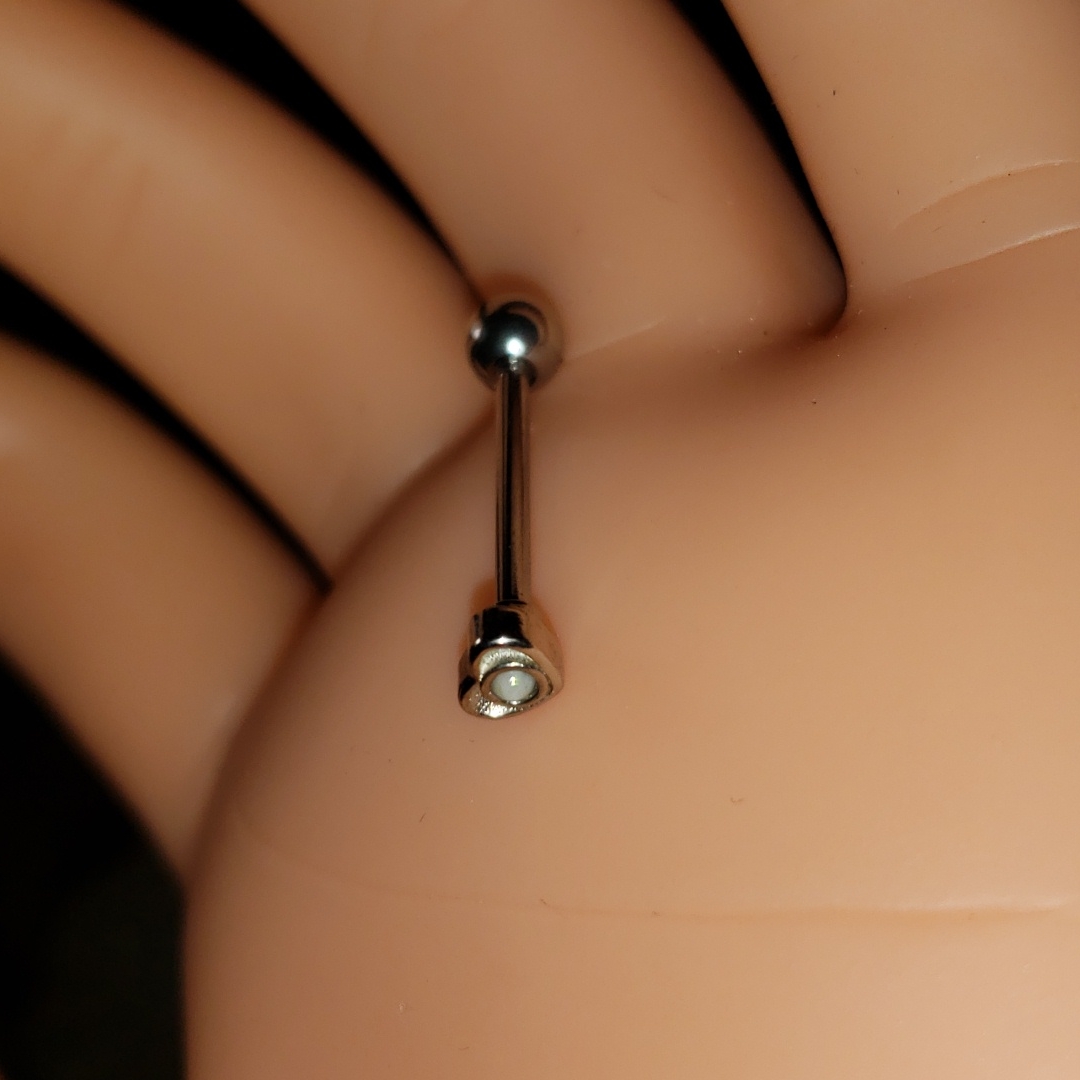 Brand New 14g Barbell Tongue Ring